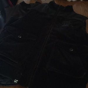 Black Corduroy LRG Vest (Large)